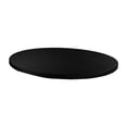 thumbnail image 2 of flameer Fitted Round Table Cloth Table Cover with Elastic Table Top Cover Stretch Tablecloth 48 inch for Backyard Patio Events Travel Black, 2 of 8