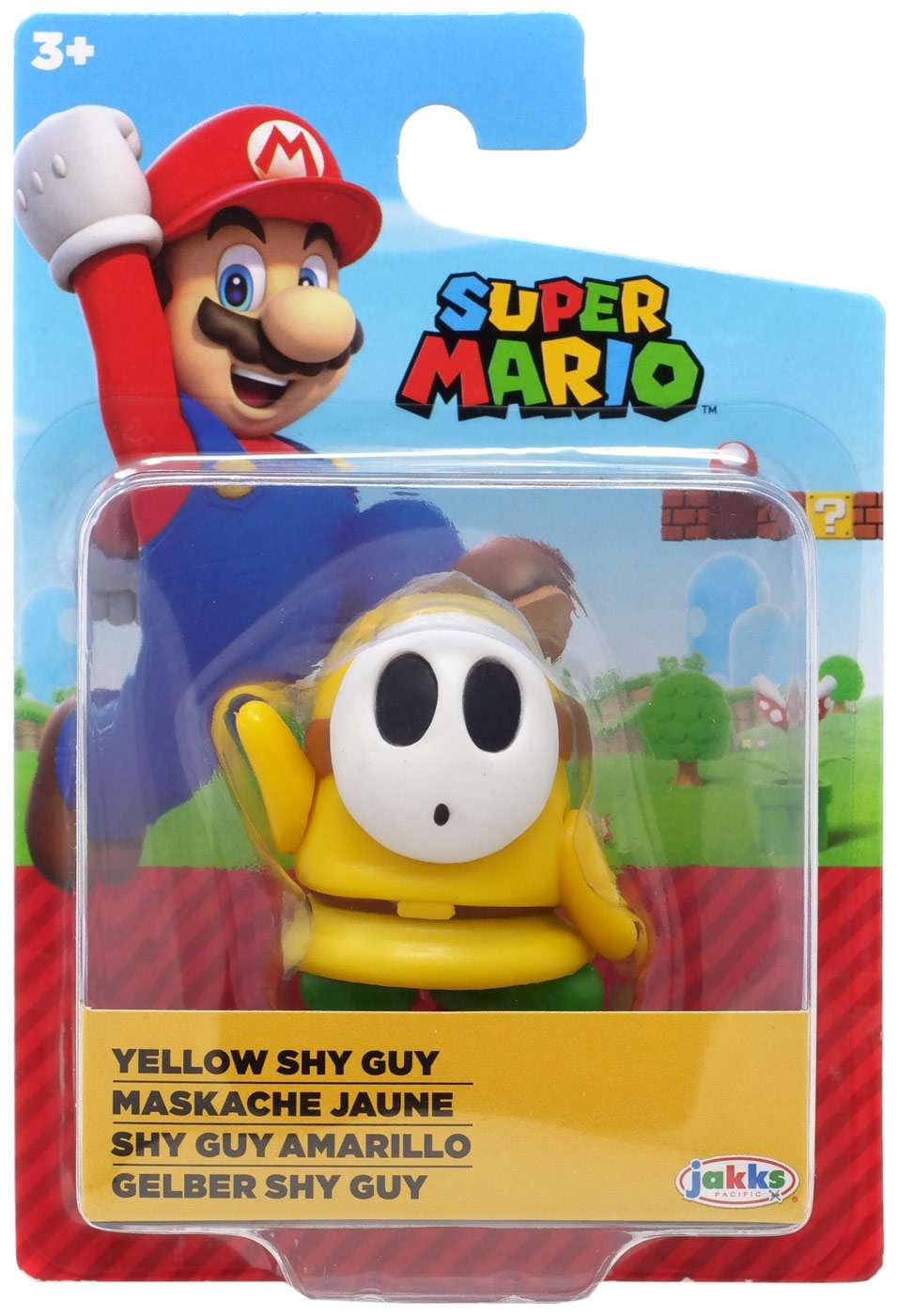 World of Nintendo Wave 26 Yoshi Mini Figure (Yellow, Running