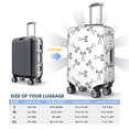 thumbnail image 6 of Lsque Antenna Icon Printed Luggage Cover, Travel Luggage Protector,Scratch and Dirt Resistant, Fits 18-32 Inch Luggage - X-Large, 6 of 9