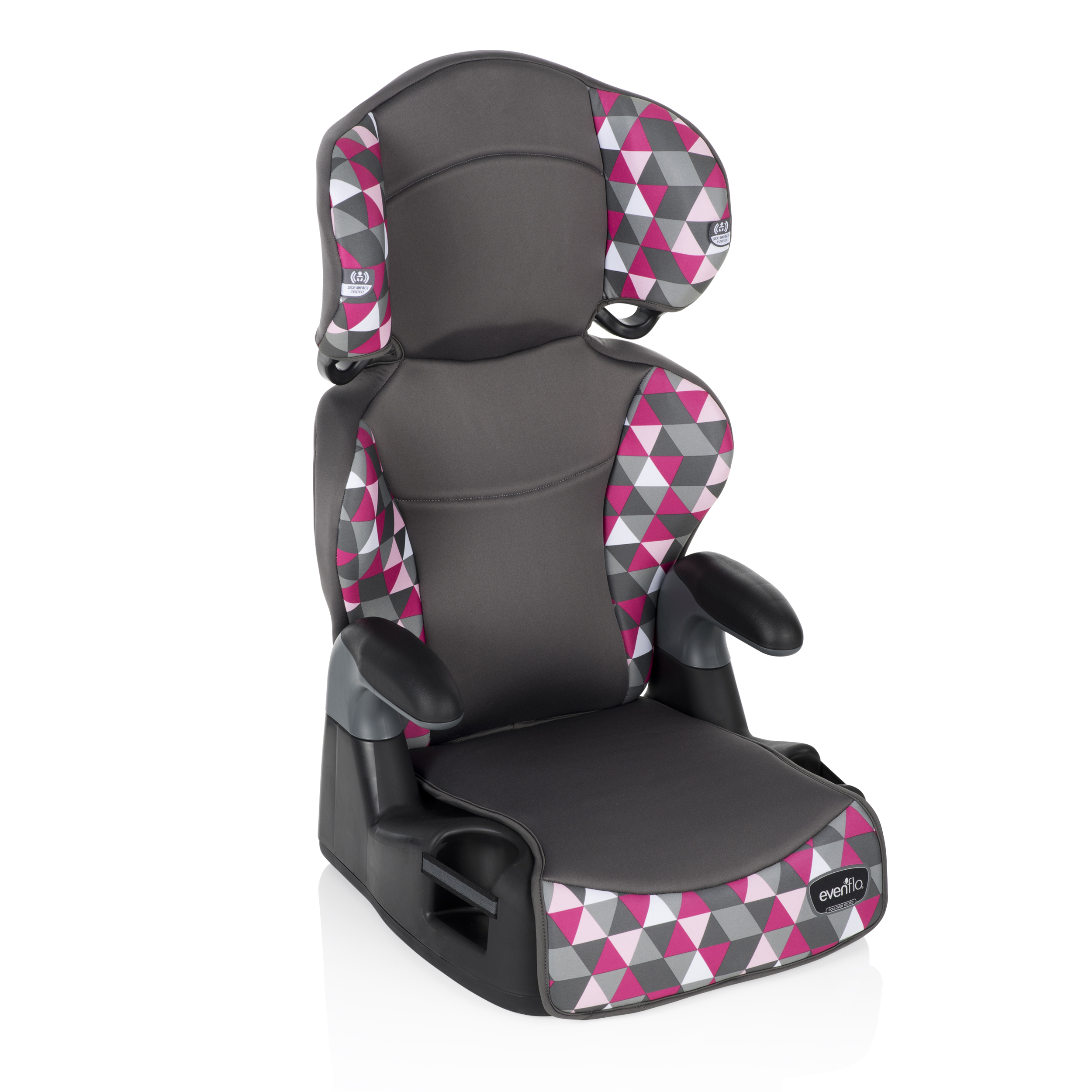 Big Kid LX High-Back 2-in-1 Belt-Positioning Booster Car Seat (Bristol Pink)