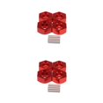 thumbnail image 2 of Vogacara Adaptador de cubo hexagonal de rueda de 12 mm para 1/12 ECX ECX01011 Adaptador de cubo hexagonal de rueda de rendimiento mejorado rojo rojo 2Conjunto, 2 of 6