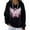 Black, variant on Hoodies for Women Trendy Kind Mind Wear Breast Cancer Tee In We Sweatshirt Winter Fashion Clothes