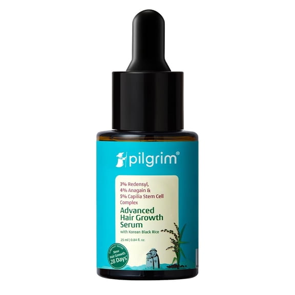 Pilgrim Redensyl, Anagain & Capilia Hair Density Serum, 25ml / 0.85 fl oz