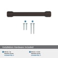 thumbnail image 5 of Amerock Faircrest 5-1/16 inch (128mm) Center-to-Center Oil-Rubbed Bronze Cabinet Pull, 5 of 7