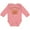 Mauve, variant on I Love My Mommy- cute baby bear Boys or Girls Long Sleeve Baby Bodysuit