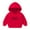 Red, variant on ZACPNCV Baby Zip up Hoodies Fleece Lined Jacket Boys Girls Long Sleeve Hooded Sweatshirts for Kids Blue 3-4 Years