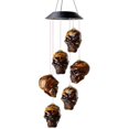 thumbnail image 1 of Viento De Halloween Led Fantasma Calabaza Esqueleto Carillón De Viento Para Decoración De Fiesta De Jardín Al Aire Libre seitruly HA043938-01, 1 of 6