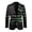 American Camo Flag, variant on Galaxy Starry Sky Pattern Lightweight Casual Sport Coat, Regular Fit Polyester Suit Jacket for Summer Business