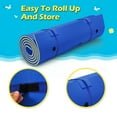 thumbnail image 6 of Costway Blue Pool Water Mat Float with 2 Bungee Tethers, 6 of 10
