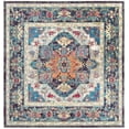 thumbnail image 2 of SAFAVIEH Claremont Roseann Oriental Area Rug, Blue/Purple, 6'7" x 6'7" Square, 2 of 9