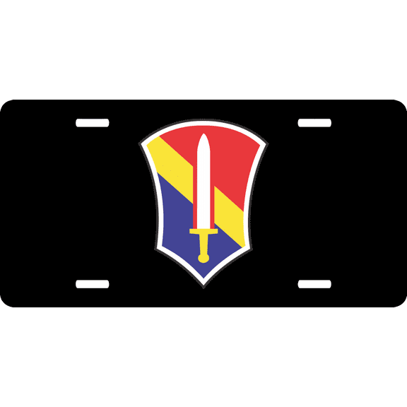 1st Field Force Vietnam License Plate