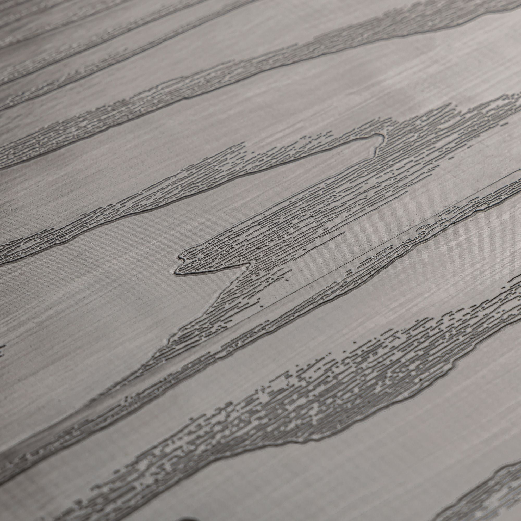 UMIGGEE Gray Peel Stick Flooring 35-in x 5.7-in x 1.0mm 10-Pcs Vinyl Flooring Wood Grain Floor Tiles Easy to Install for Bathroom Kitchen Living Room