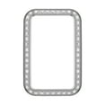 thumbnail image 3 of Flmtop 1PC Watch Protector with Rhinestone Inlaid Touch-Sensitive Smartwatch Cases Sshockproof Anti-Scratch Protective Cover PC Watch Screen Protector Compatible with HUAWEI Watch Fit, 3 of 10