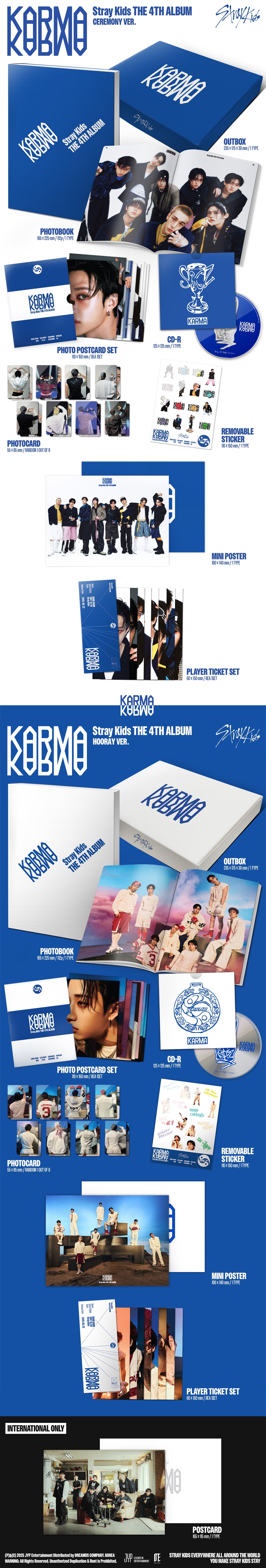 Stray Kids - Karma [Hooray Ver.] -CD - Walmart.com