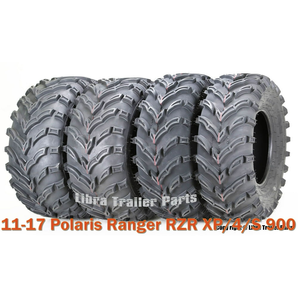 1117 Polaris Ranger RZR XP/4/S 900 ATV Tire Set 27x912 & 27x1112