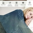 thumbnail image 3 of PRATYUS Rustic Throw Blanket, Moulton Barn and Teton Mountain Range in Grand Teton National Park Wyoming, Flannel Accent Piece Soft Couch Cover for Adults, Brown Green 50x60in, 3 of 6