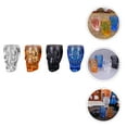 thumbnail image 2 of Shisuyan Skull Head Design Acrylic Mug Cup for Drinking Use with Thickened Material and NonSkid Bottom 4pcs, 2 of 8