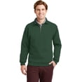 thumbnail image 1 of Jerzees Men's Super Sweats Quarter Zip Preshrunk Pullover, 1 of 1
