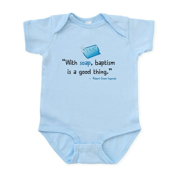 CafePress - Soap & Baptism Infant Bodysuit - Baby Light Bodysuit, Size Newborn - 24 Months