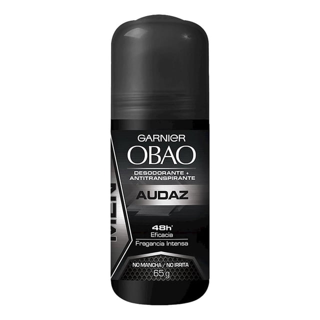Desodorante antitranspirante Garnier Obao audaz en roll on para caballero 65 g