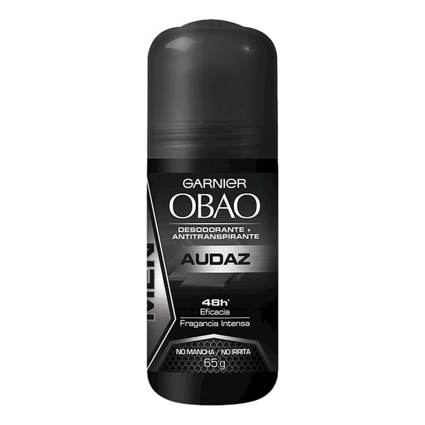 Desodorante antitranspirante Garnier Obao audaz en roll on para caballero 65 g