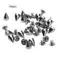 thumbnail image 4 of Naiovety 100 unids/set Punk deporte ropa remache DIY aleación ropa Stud Unisex zapato artesanía Tela de costura y artesanía Naiovety HA002339-00, 4 of 6