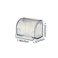 thumbnail image 3 of Wall Mounted Shaving Tool Rack Bathroom Shaving Tool Storage Box Waterproof Transparent Hook Bracket Bathroom Punch Free Storage, Usupdd Wall Mounted Shaving Tool Rack, 3 of 7
