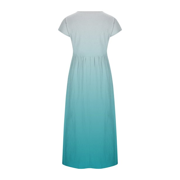 ombre linen dress Ombre Linen Dress