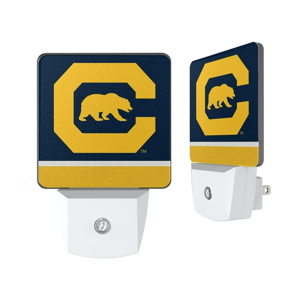 Keyscaper Cal Bears  Stripe Design Nightlight 2-Pack