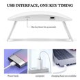 thumbnail image 5 of Nail Dryer Pocket LED Nail Lamp Portable UV Gel Curing Light Fast Dry Mini Manicure Tool, 5 of 5
