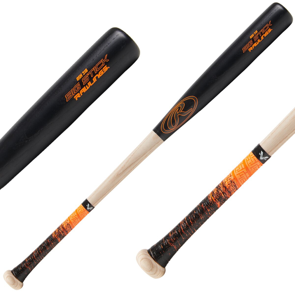 Rawlings Big Stick Ash Wood Baseball Bat R318AV 
