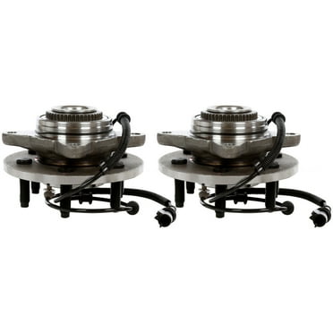 AutoShack Front Wheel Hub Bearing Pair of 2 Driver and Passenger Side Replacement for 2005 2006 2007 2008 Ford F-150 2006-2008 Lincoln Mark LT 4.2L 4.6L 5.4L V6 V8 4WD 6-Lug HB615081PR