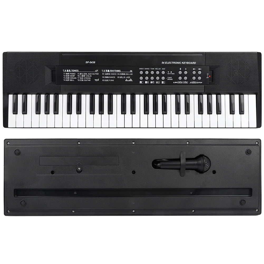 54-Key Electronic Organ, Keyboard Instrument Elegant Electronic Keyboard, For Chidren School Home Adult
