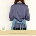 thumbnail image 6 of 100Fens Kitchen Apron Waterdrop Resistant Cotton Apron with adjustable Aprons for Women with Pockets Cooking Apron, 6 of 7