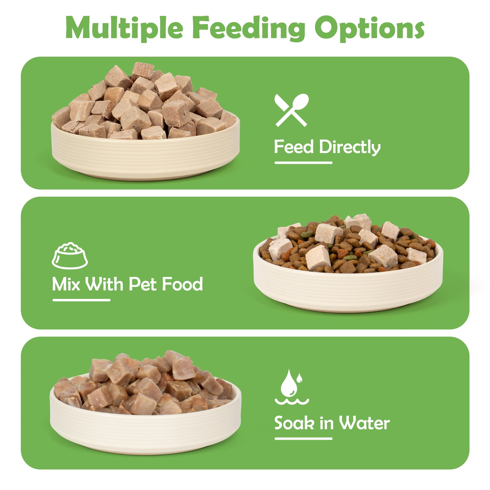 MON2SUN Duck Freeze Dried Dog Treats, 9.5 oz