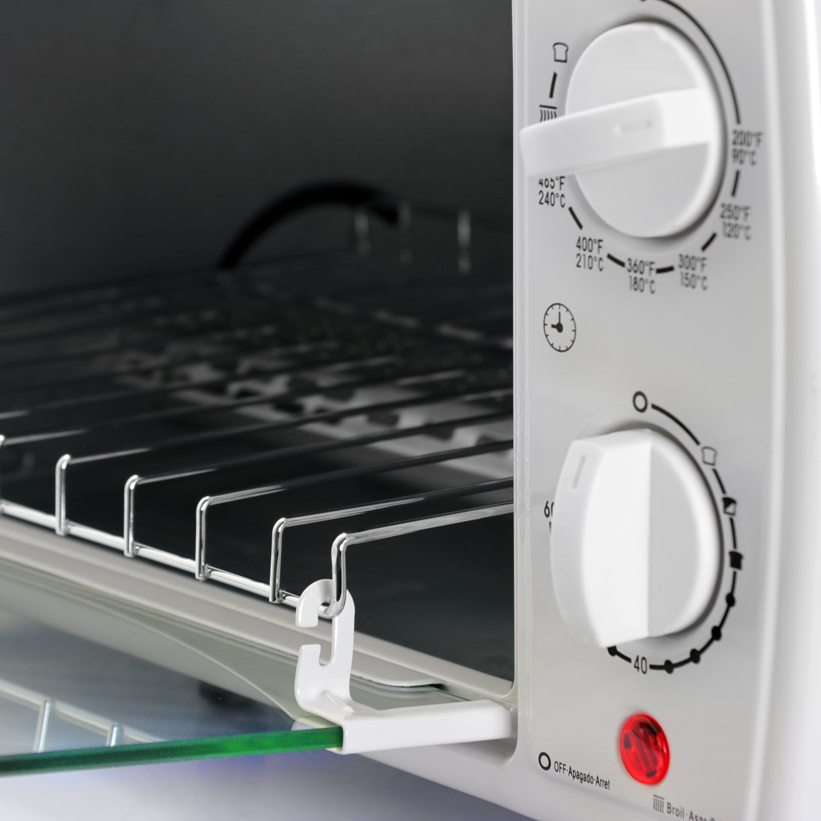 Better Chef 9 Liter Toaster Oven Broiler-White