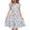 Orange, variant on THDHVS Kids Dress,Delightful Short Sleeve Dress with Double Ruffle Sleeves for Girls Summer Casual Wear Special Day and Party,White Dress for Girls White J