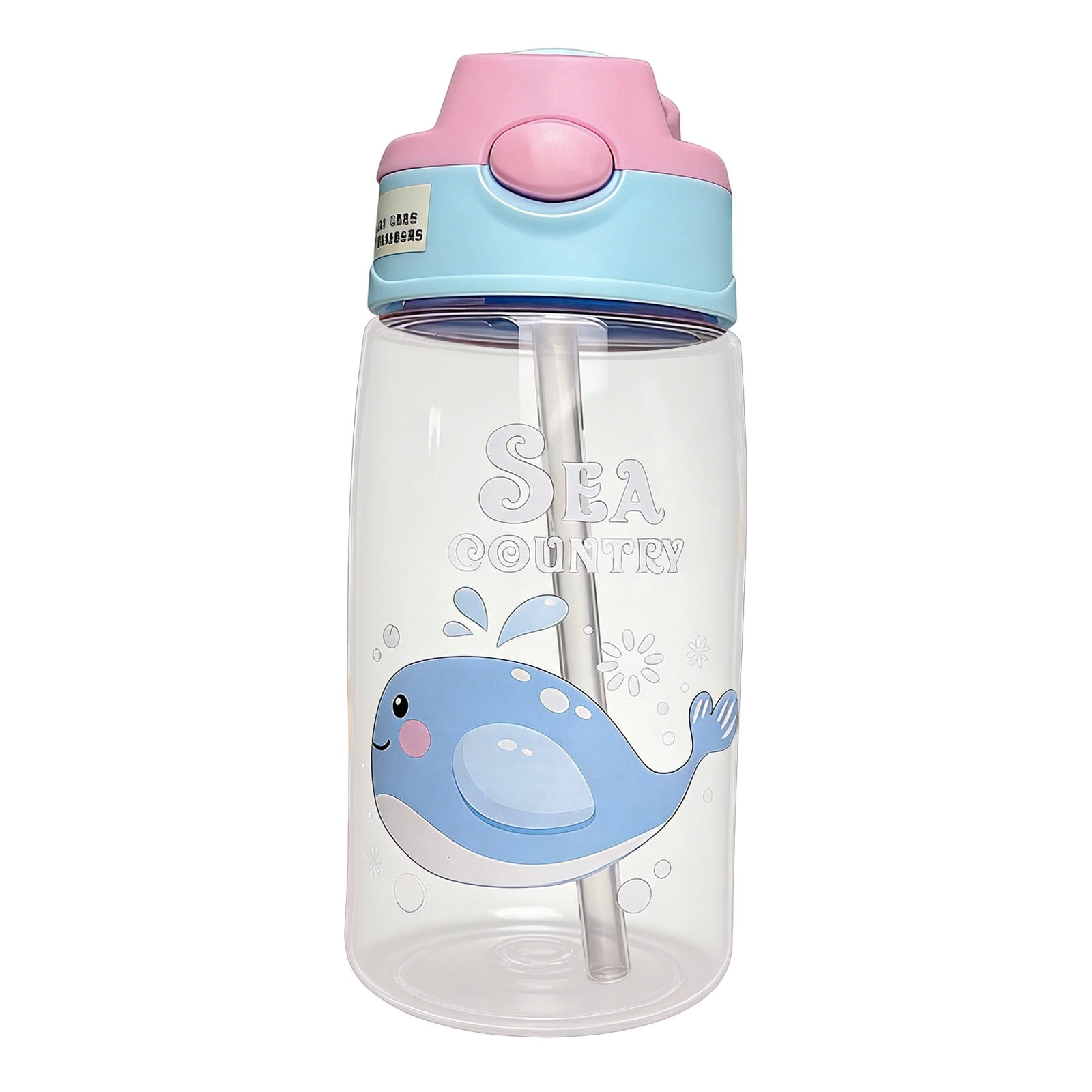 Yannianjz Leakproof Sippy Cup with Soft Silicone Straw, Portable Water Bottle for Little One Daily Use, Spill ProofKidsCup for Travel, Kindergarten, Outdoor, Car Rides, Daycare, Picnics