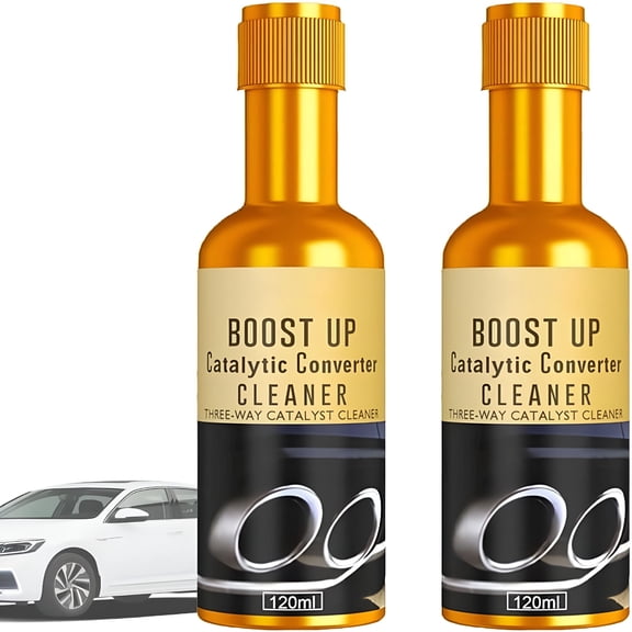 BANIRO Catalytic Cleaner, Boost up Catalytic System Cleaner, Fuel & Exhaust System Cleaner, Catalytic Converter Cleaning Solution, Engine Carbon Cleaner for Performance Optimization