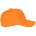 thumbnail image 3 of Signatures Structured Baseball Style Hat, Repreve (r) Recycled Blaze Fabric, Orange, Adult, Men's, 3 of 8