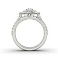 thumbnail image 3 of 1.00ctw Diamond Bridal Set in 10k White Gold, 3 of 4