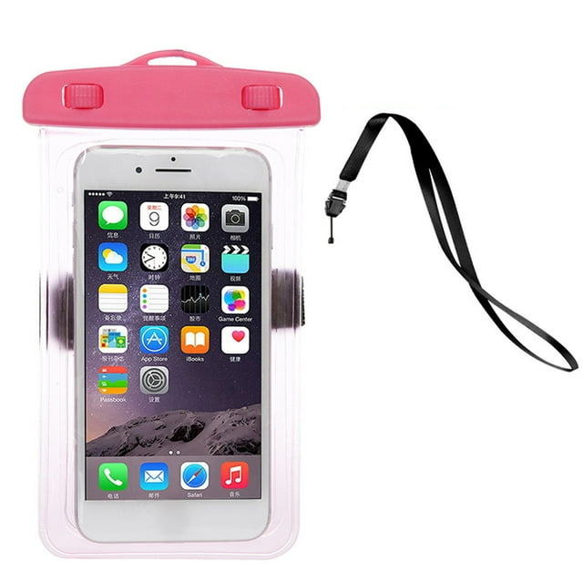 CSChome Phone Pouch 1 Set Phone Dry Touchscreen Scratch Waterproof Shockproof PVC Beach Camping Waterproof Phone Water Sports Phone