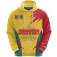 thumbnail image 3 of Sudadera con capucha para hombre con bolsillos, sudadera con capucha con estampado 3D del escudo de armas de Granada, sudadera con bandera, sudadera con capucha de moda para hombre y mujer, sudaderas, 3 of 5