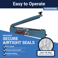thumbnail image 2 of Sealer Sales 20" KF-Series Hand Sealer w/ 2.6mm Seal Width, 2 of 5