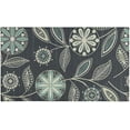 thumbnail image 2 of Kitchen Mats and Rugs Non Skid Washable 2 Pieces Natural Rubber Boho Kitchen Mats for Floor Runner Rugs Standing Mat Set (17" Wx30 L+17" Wx 47" L Palm Tree Leaves), 2 of 6