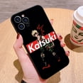 thumbnail image 3 of Para iPhone 11 14 Plus 14 Pro Max Silicona Cubierta Negro TPU Funda Teléfono Suave SL102 Anime Katsuki Bakugou Diseño, 3 of 4