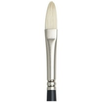 Winsor & Newton Artist Oil Brush, Long Handle, Filbert, 4