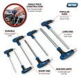 thumbnail image 2 of Performance Tool W1712 Metric T-Handle Hex Key Set, 7-Piece, 2 of 5