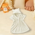 thumbnail image 7 of Clearance Under 10$! Children's Hooded Towel Bath Towel Fiber Absorbent Towel Cleaning Towel Hooded Children's Cape Children's Bath Towel, 7 of 7
