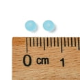 thumbnail image 5 of Preciosa® Crystal Beads Czech Crystal Bicone(451 69 302 Rondelle) 60010 840 Aqua Bohemica Matt 3mm Hole: 0.8mm, 5 of 6